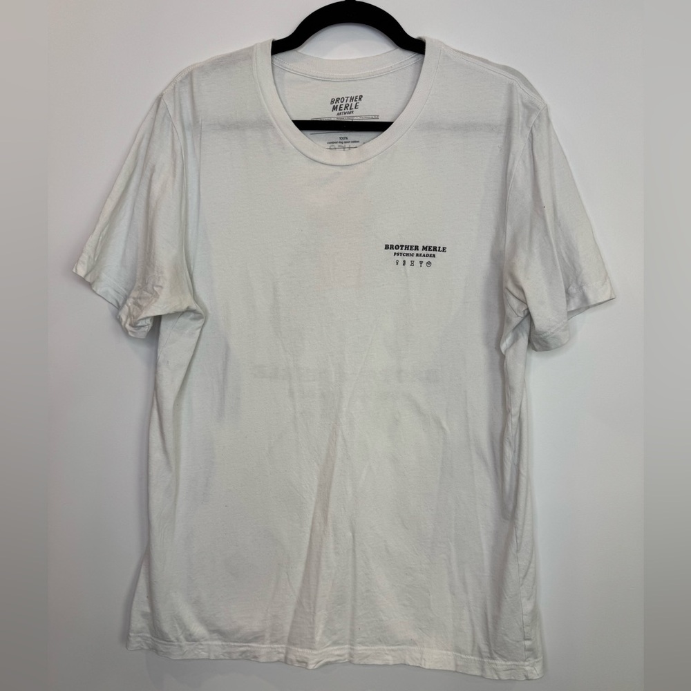 Brother Merle graphic White Men’s T-Shirt size large